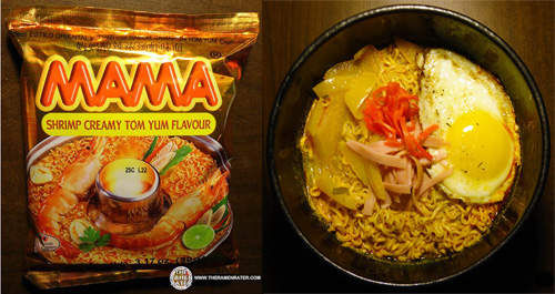 第十名：泰國　　Mama Shrimp Creamy Tom Yum Flavour Oriental Style Instant Noodles　　吃過的童鞋說，這是泰國最好吃的泡面！