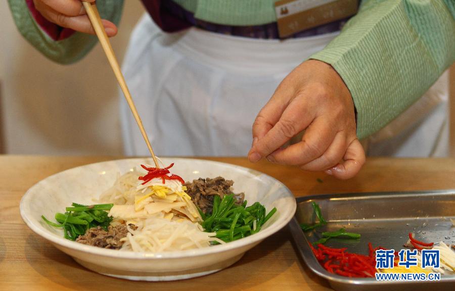 舌尖上的“大長今”料理【組圖】