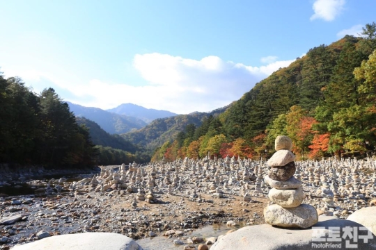 雪岳山百潭寺的秋天【組圖】