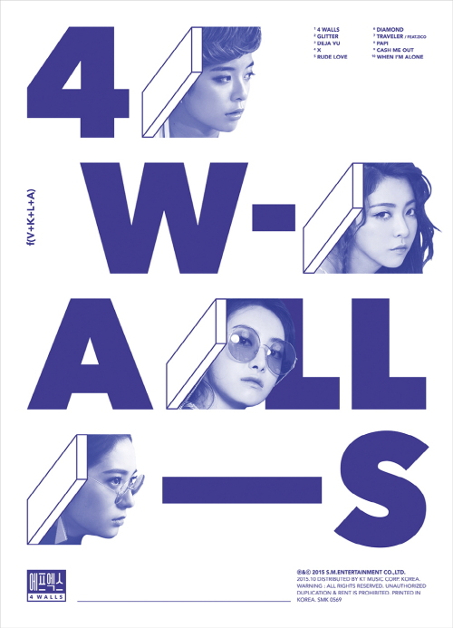 f(x)四人合體夢幻來襲 《4 WALLS》完整預(yù)告照公開【組圖】