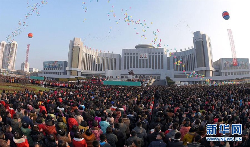 朝鮮萬景臺(tái)學(xué)生少年宮改建工程竣工（高清）