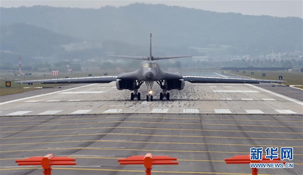 美軍B-1B轟炸機再次進入朝鮮半島空域（圖）